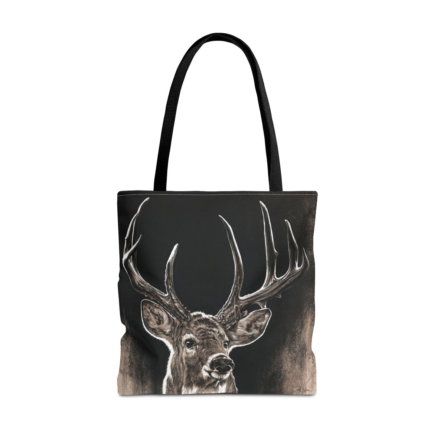 "Backlit Buck" Tote Bag