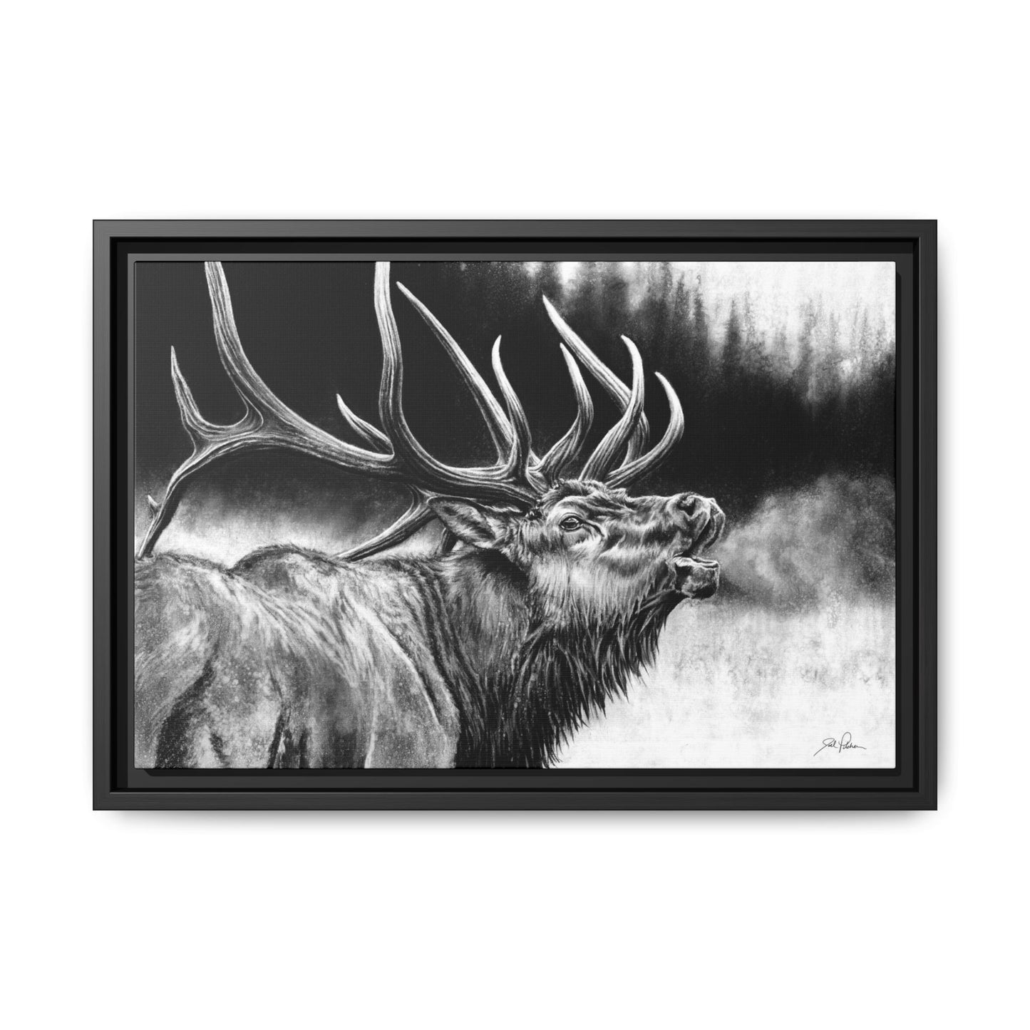 "Autumn Anthem" Framed Canvas