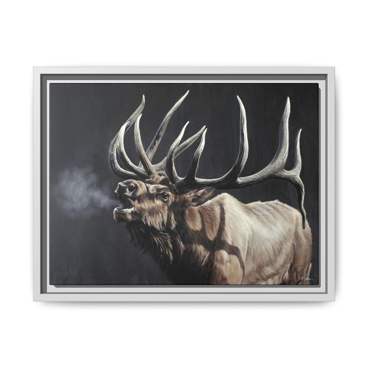 "Royal Persuasion" Framed Canvas