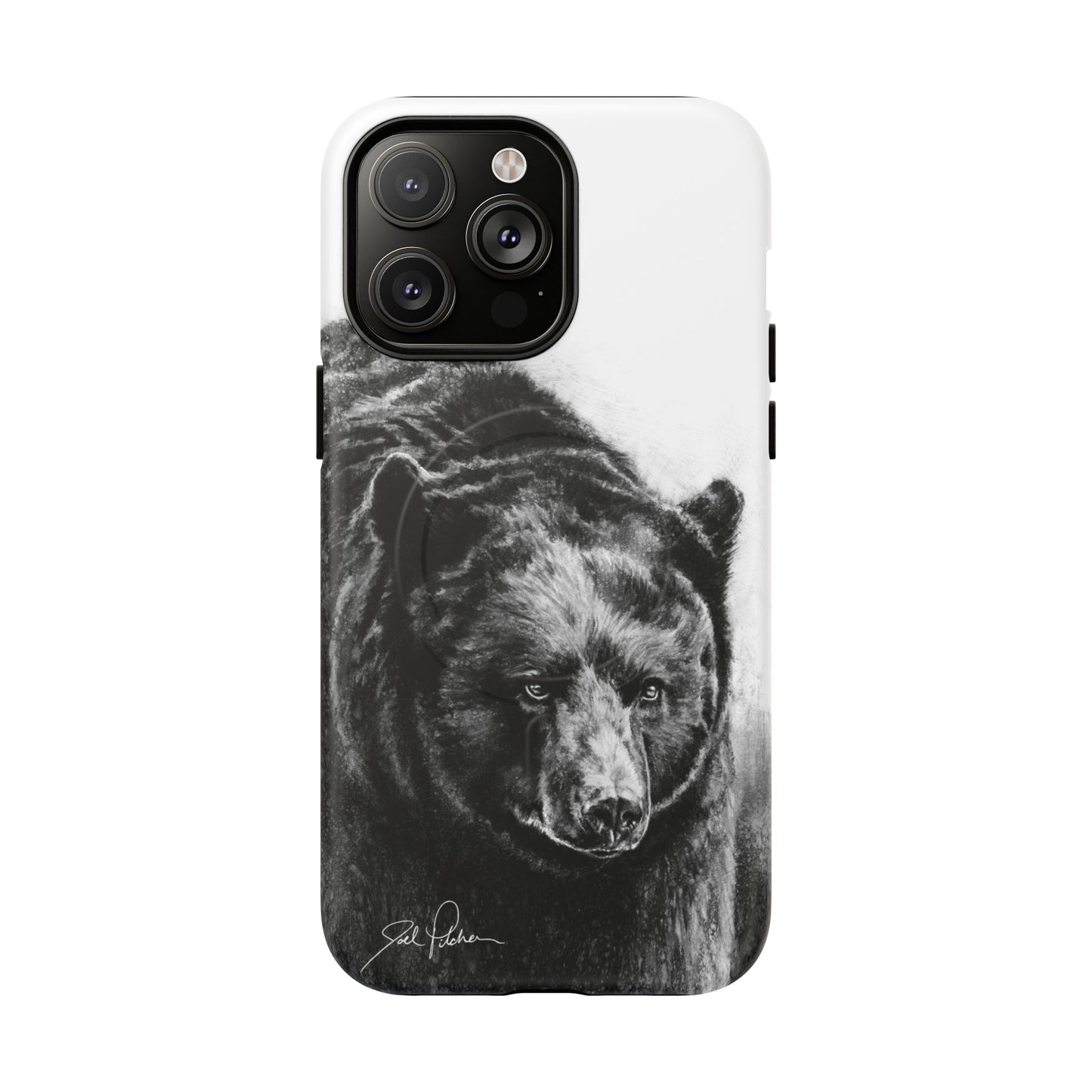 "Black Bear" Magnetic Tough Case
