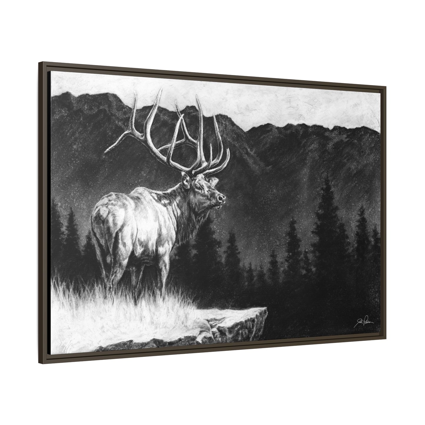 "Relentless" Framed Canvas