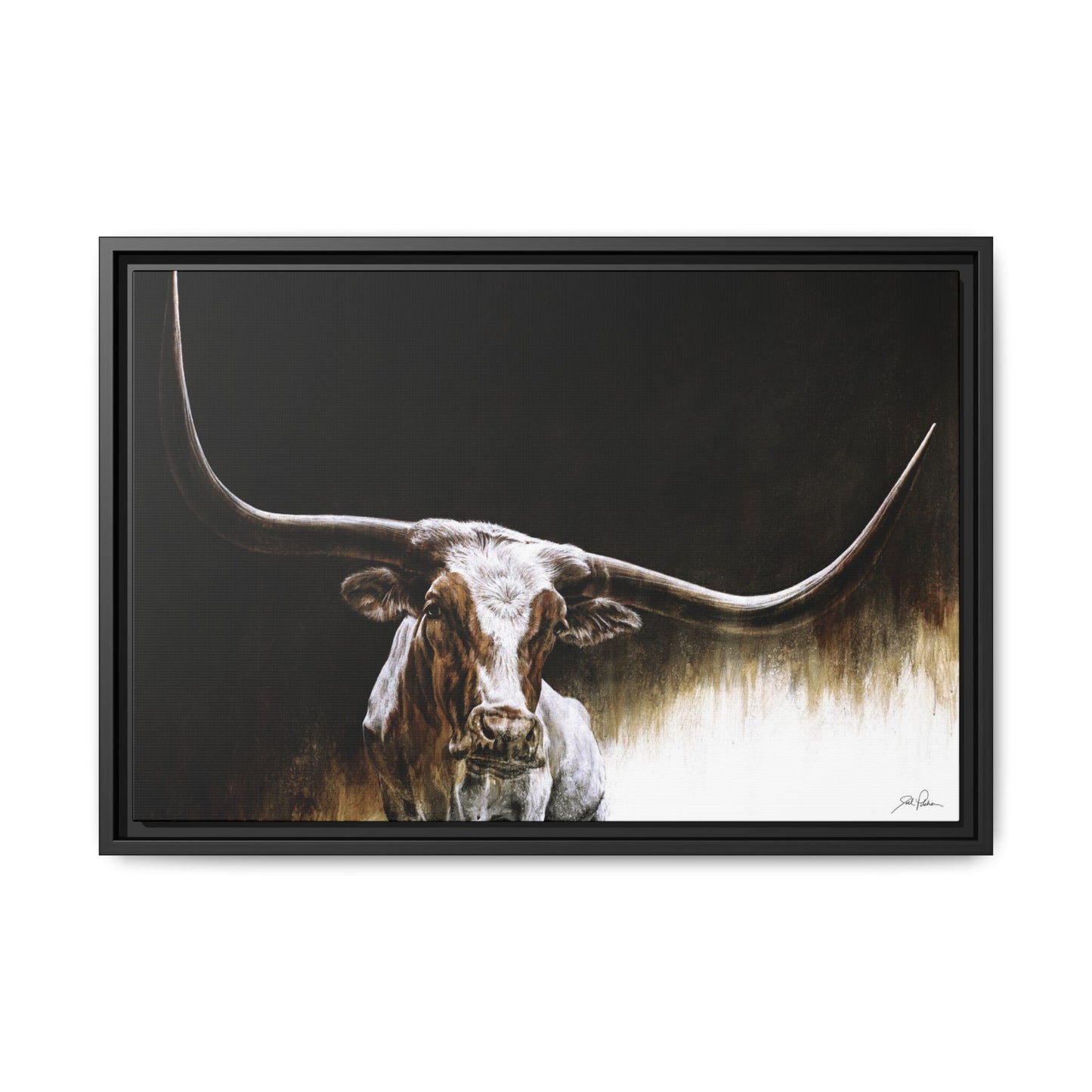 "Lone Star" Framed Canvas