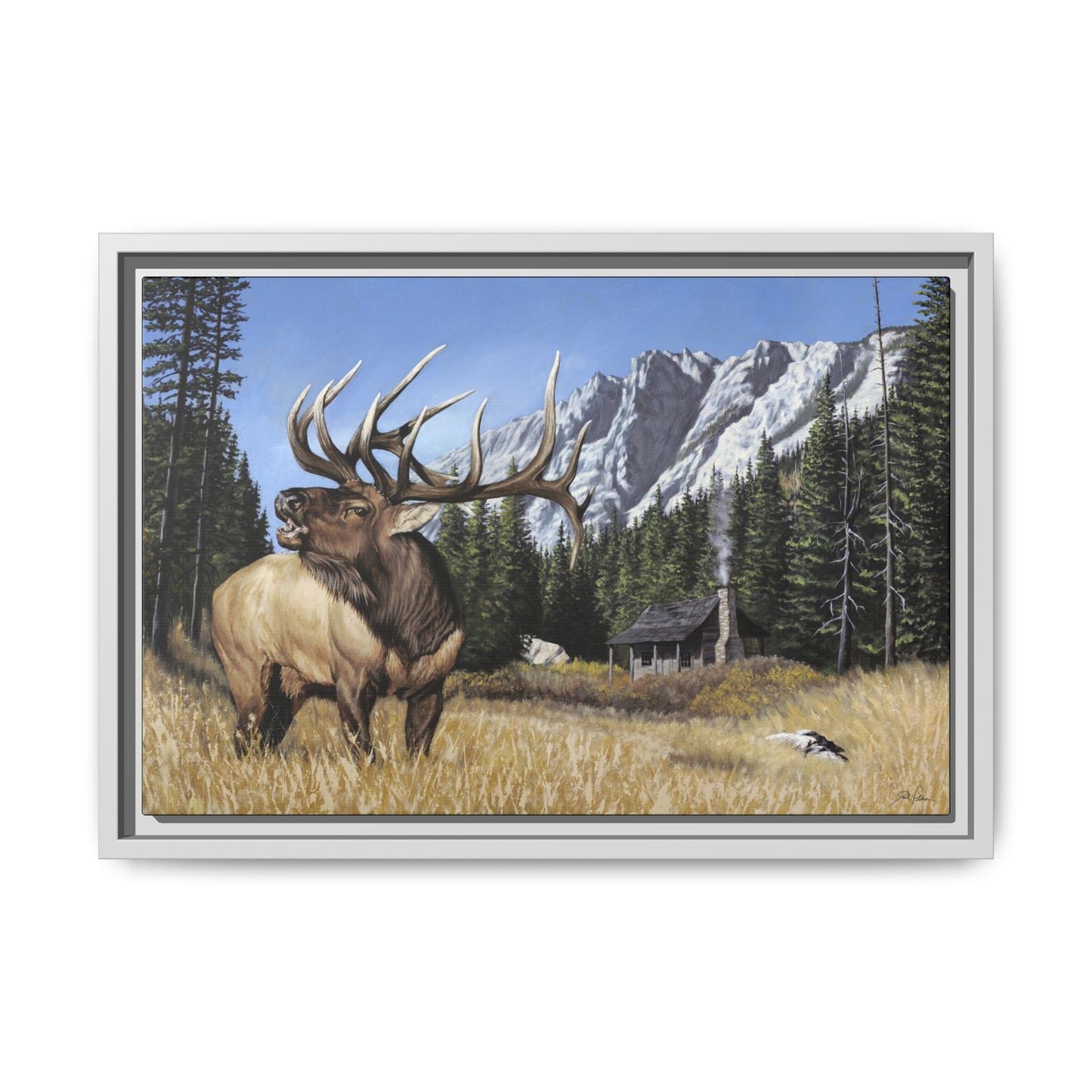 "Sanctuary" Framed Canvas