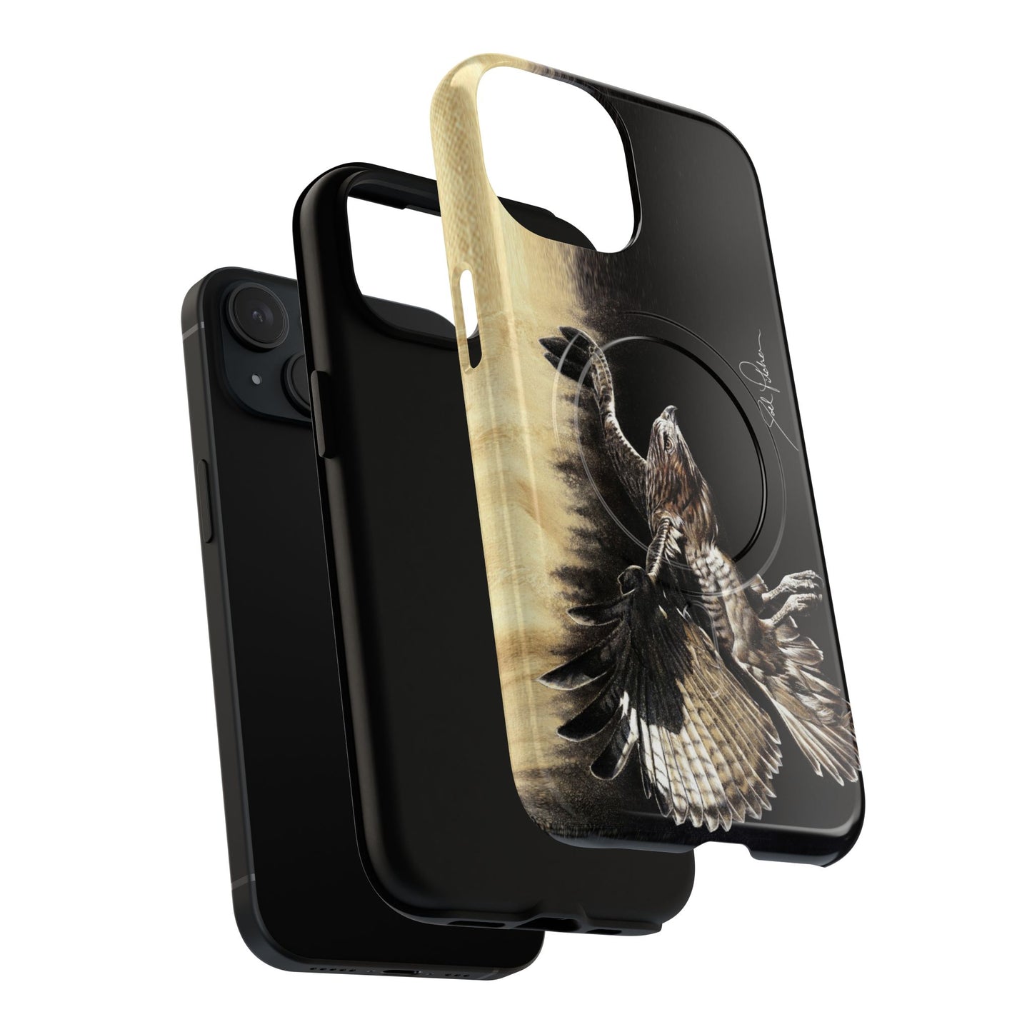 "Red Tailed Hawk" Magnetic Tough Case