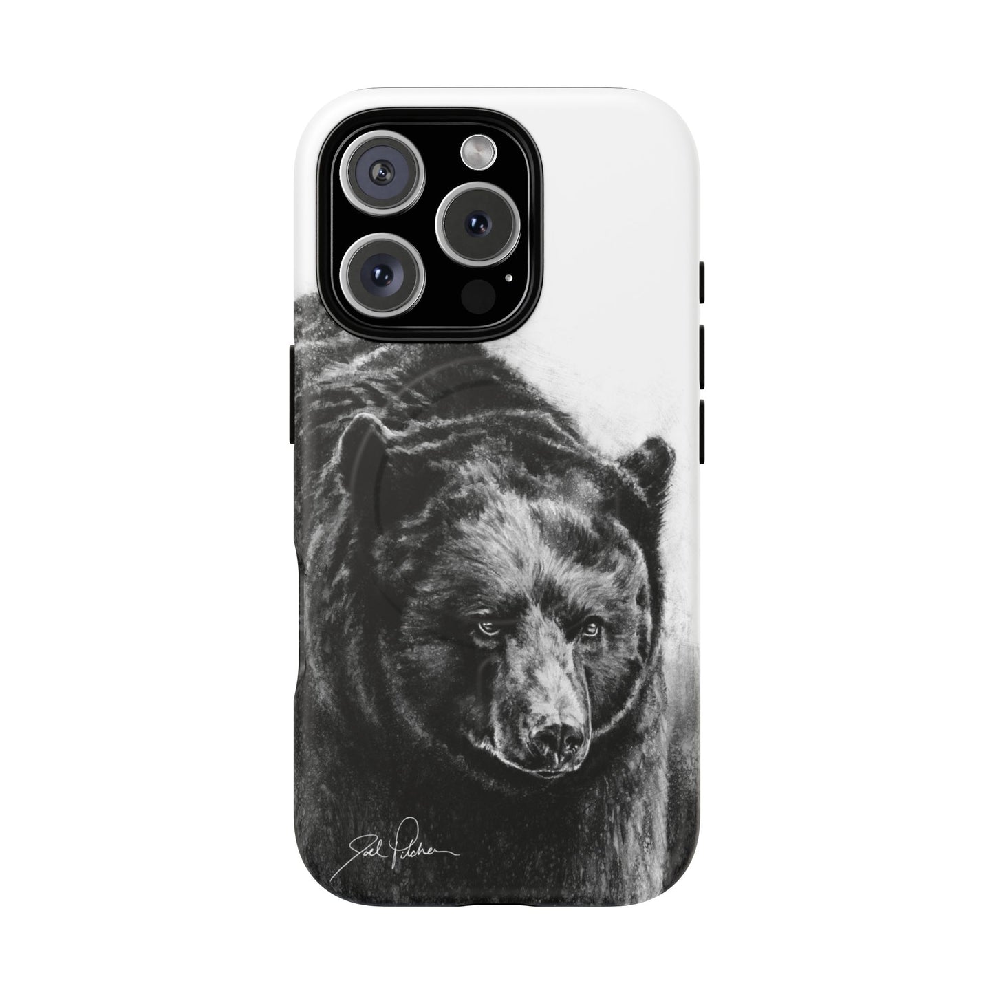 "Black Bear" Magnetic Tough Case