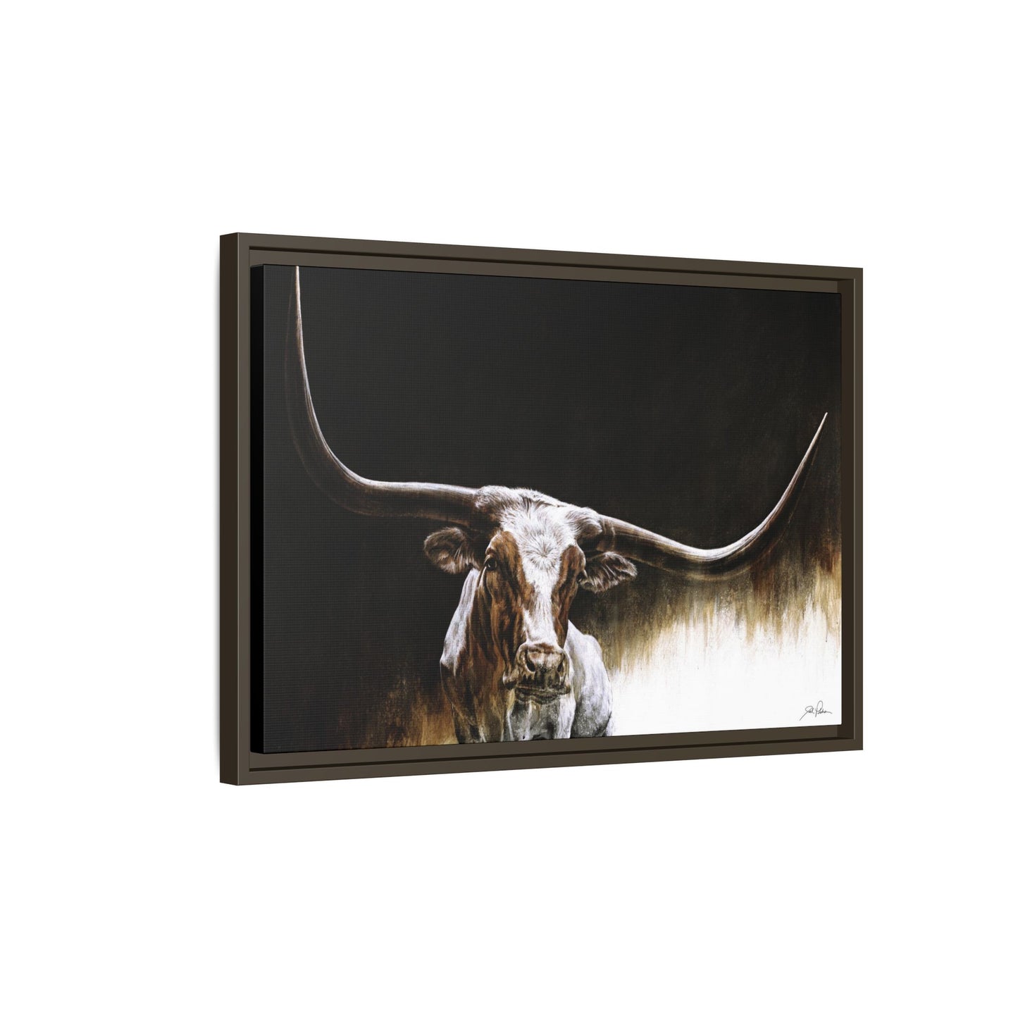 "Lone Star" Framed Canvas