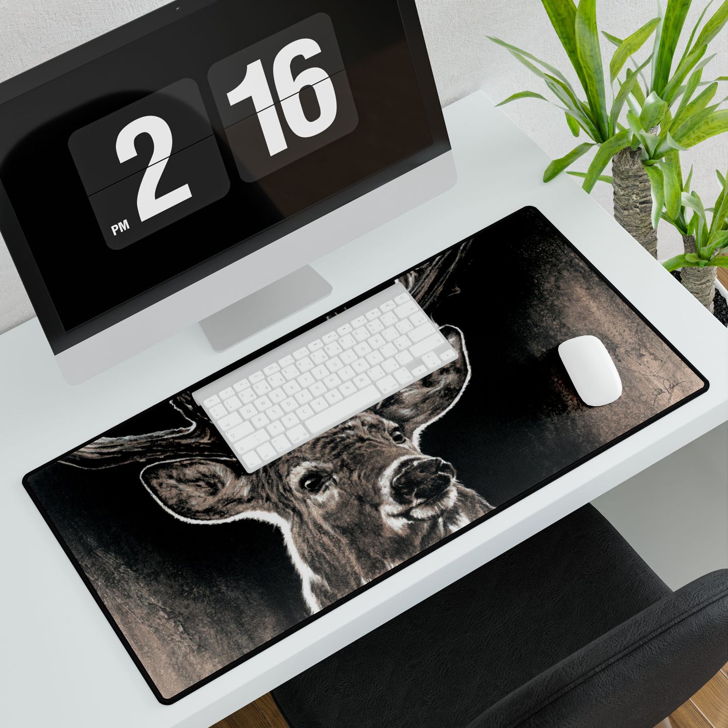 "Backlit Buck" Mouse Pad