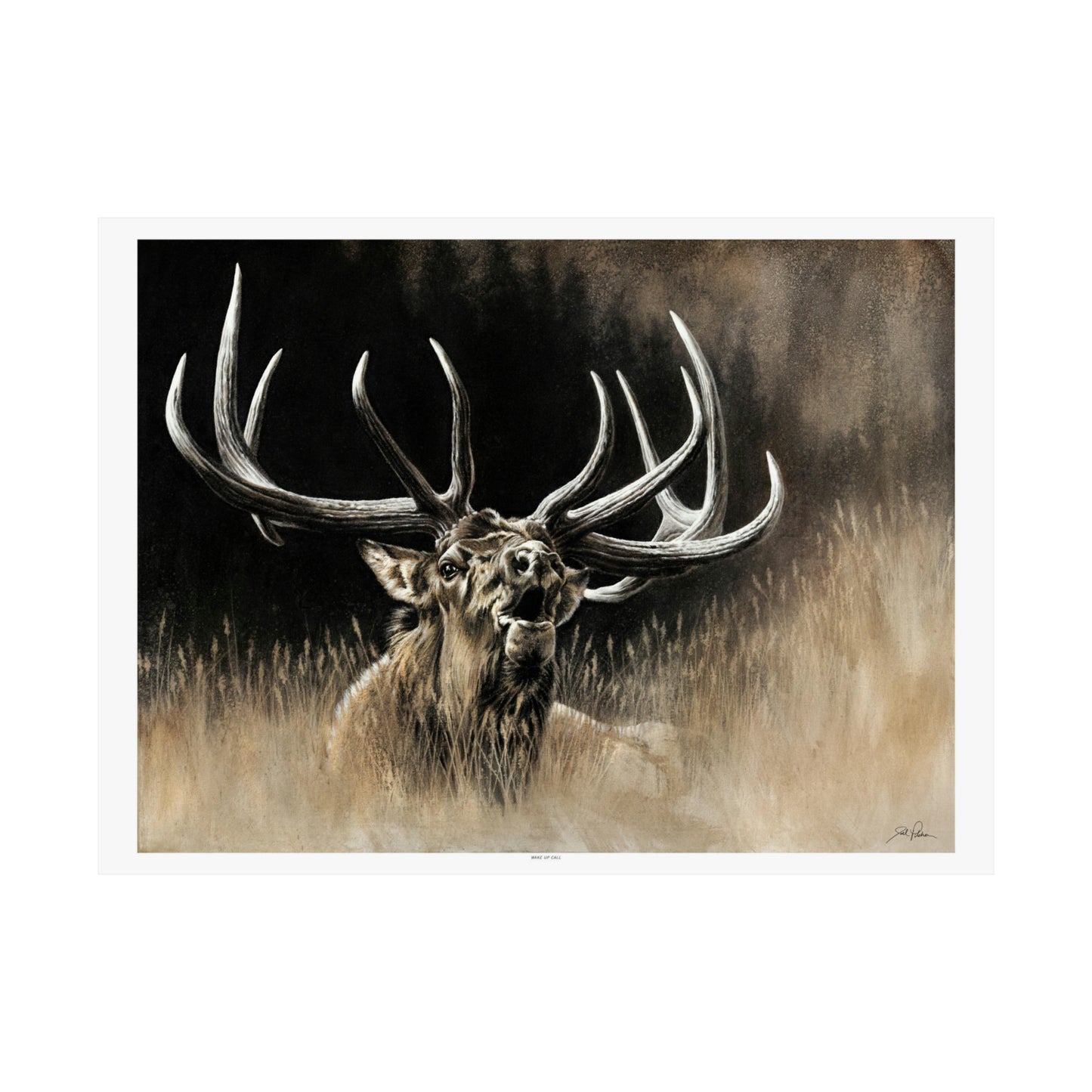 "Wake Up Call" Premium Matte Paper Print