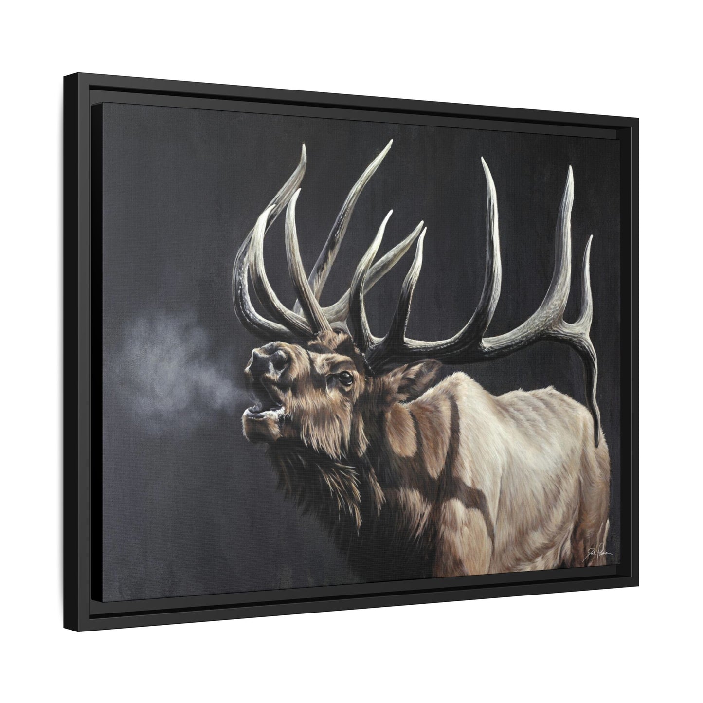 "Royal Persuasion" Framed Canvas