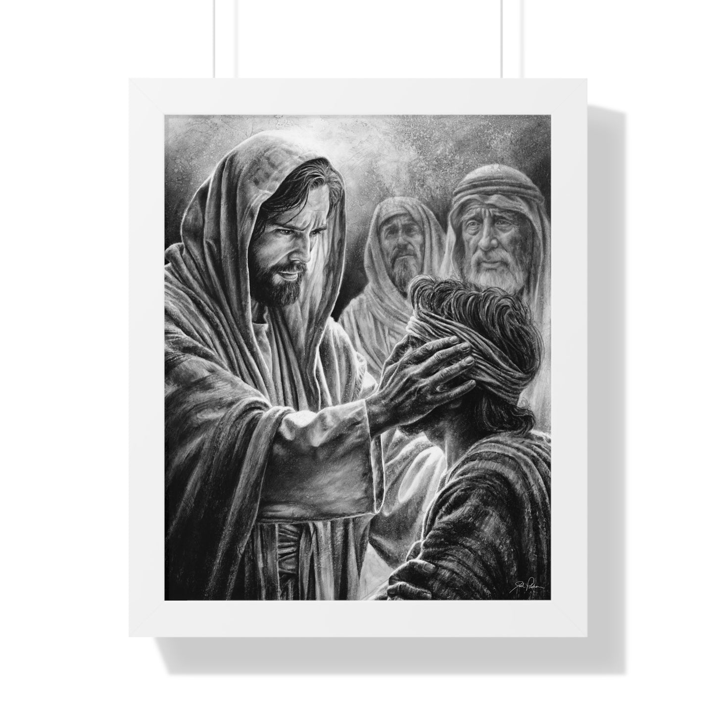 "That We May See" Framed Paper Print.