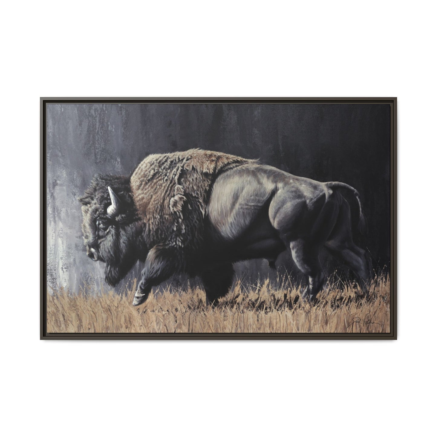 "Nomad" Framed Canvas