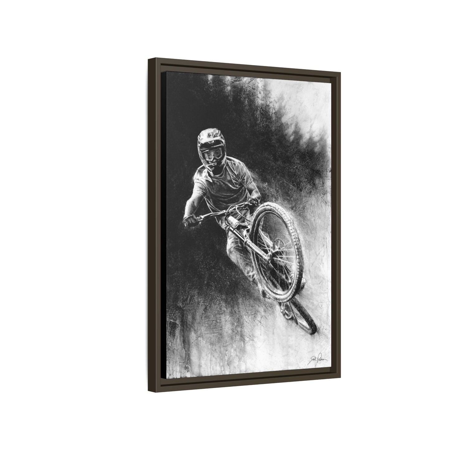 "Mountain Air" Framed Canvas