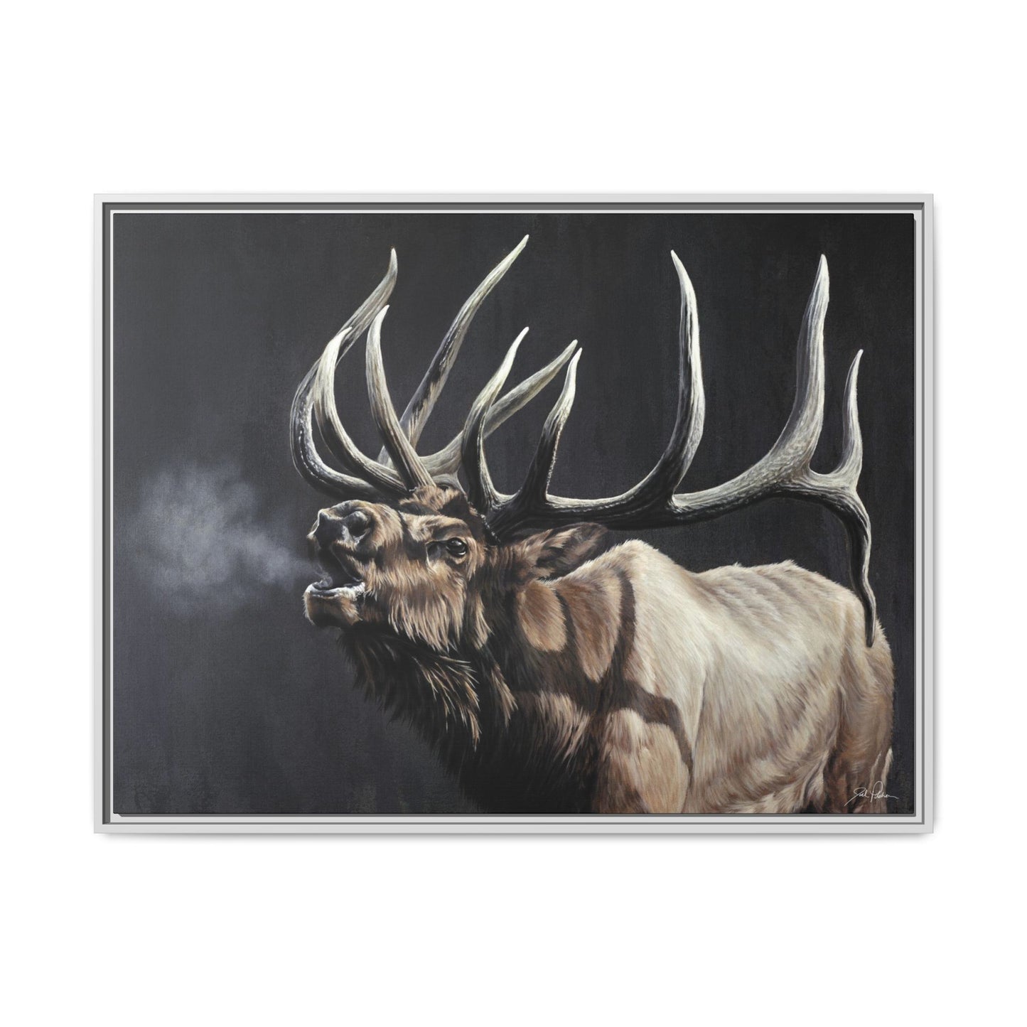 "Royal Persuasion" Framed Canvas