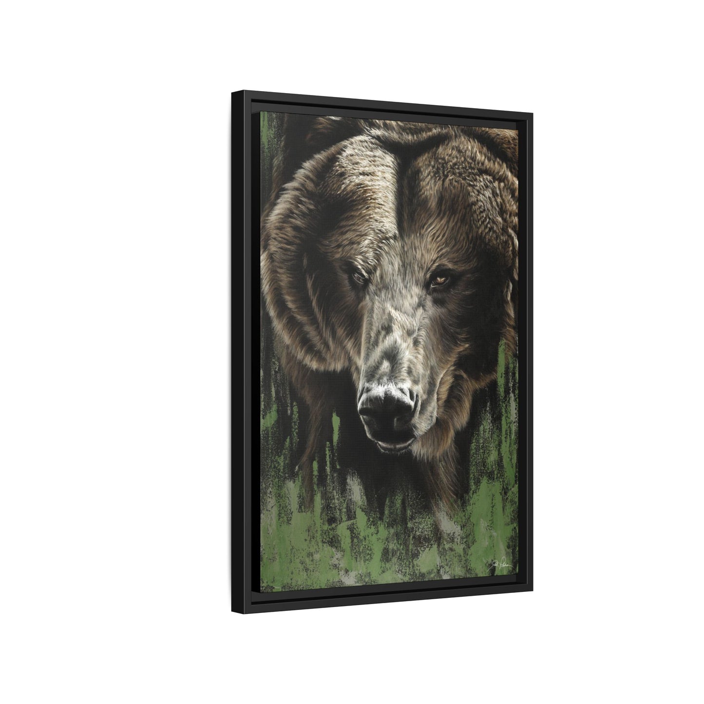 "Beast" Framed Canvas