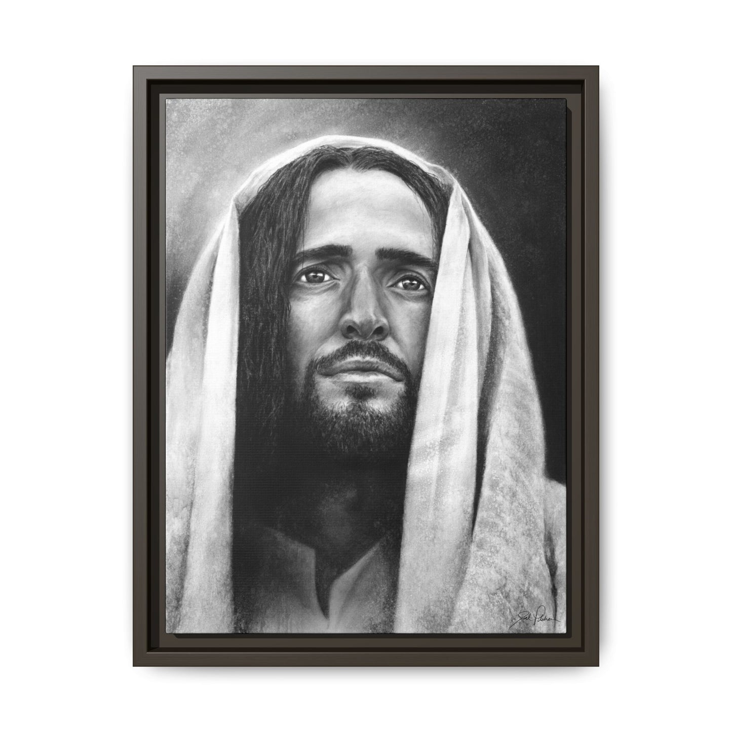 "Redeemer" Framed Canvas