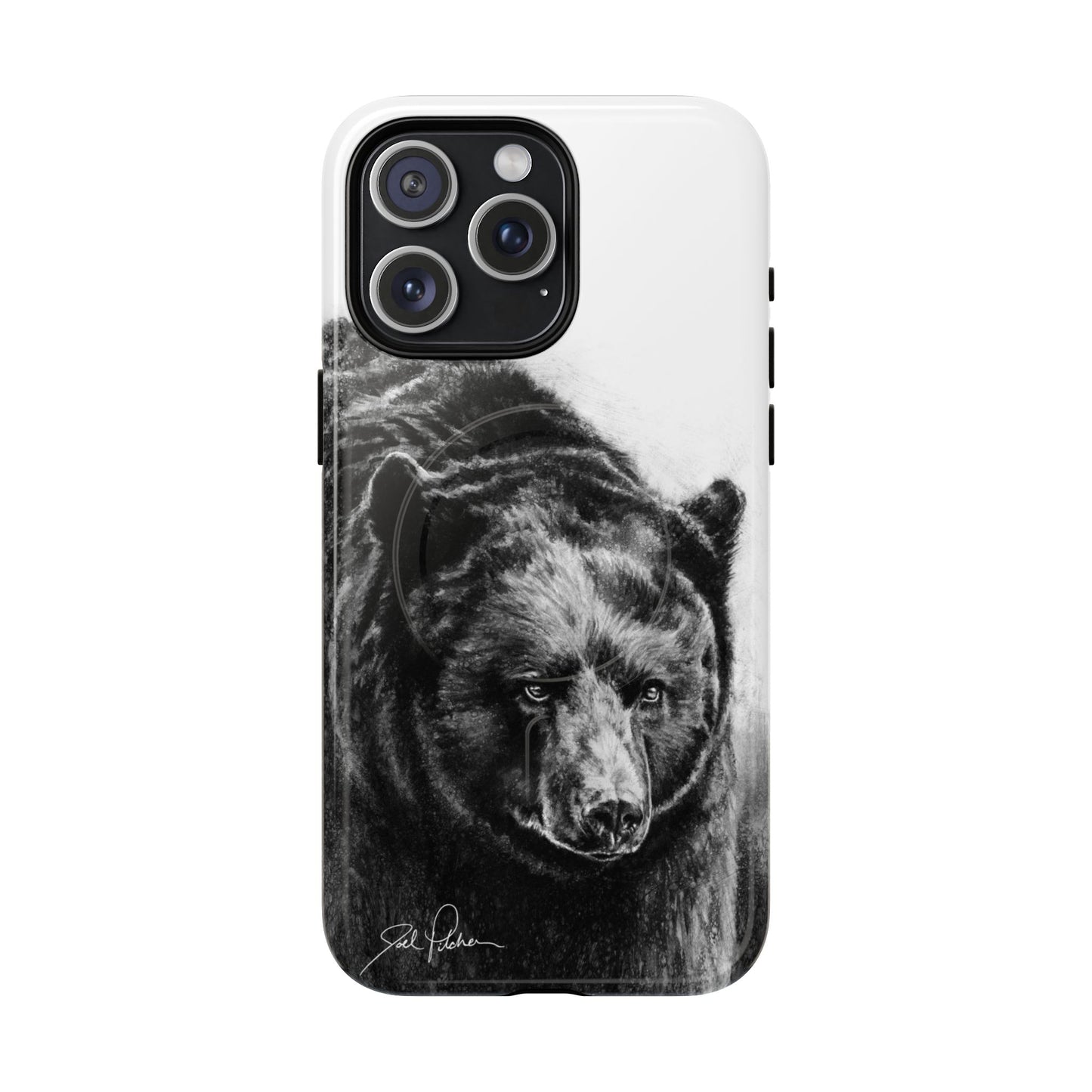 "Black Bear" Magnetic Tough Case