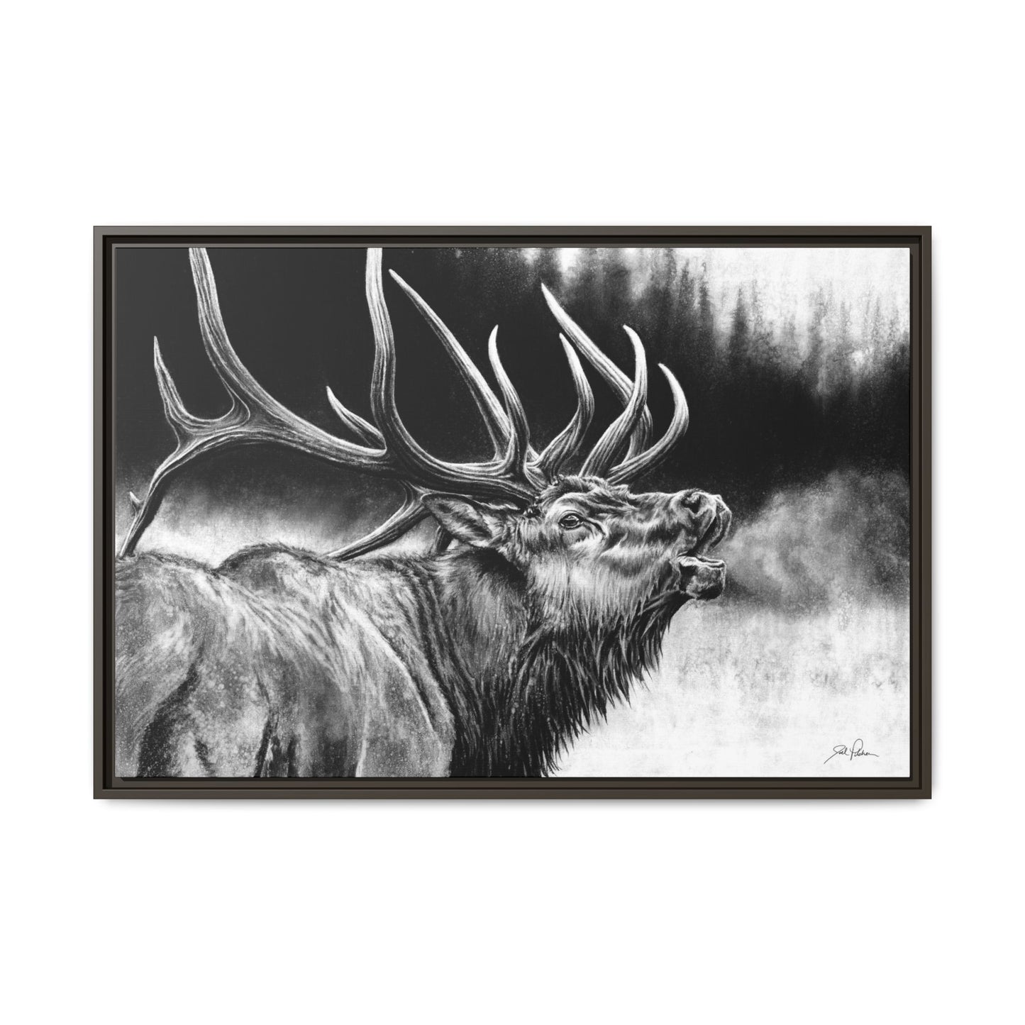 "Autumn Anthem" Framed Canvas