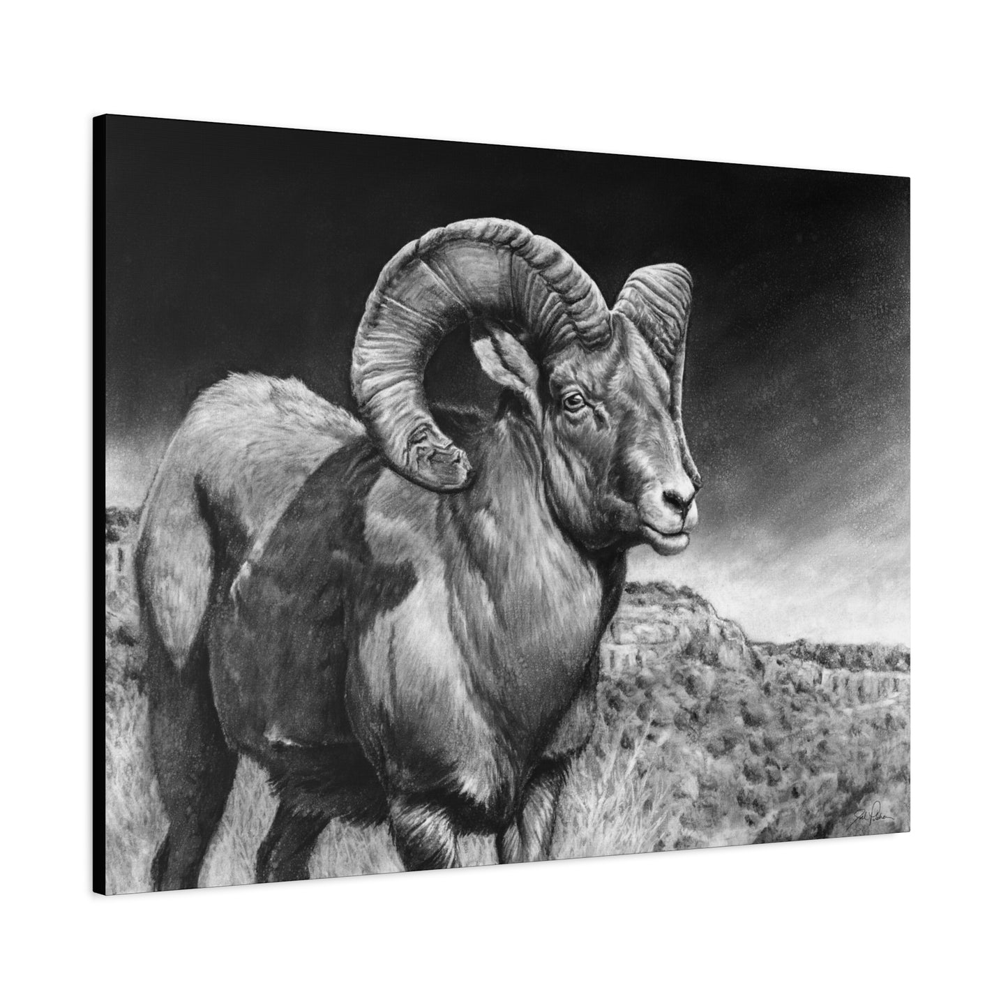 "High Class" Stretched Canvas
