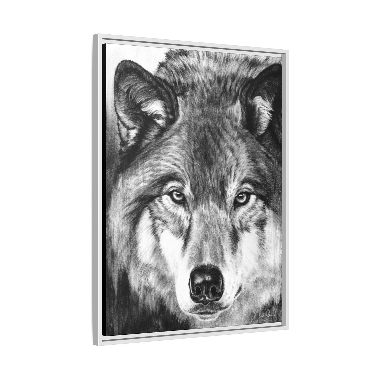 "I See You" Framed Canvas