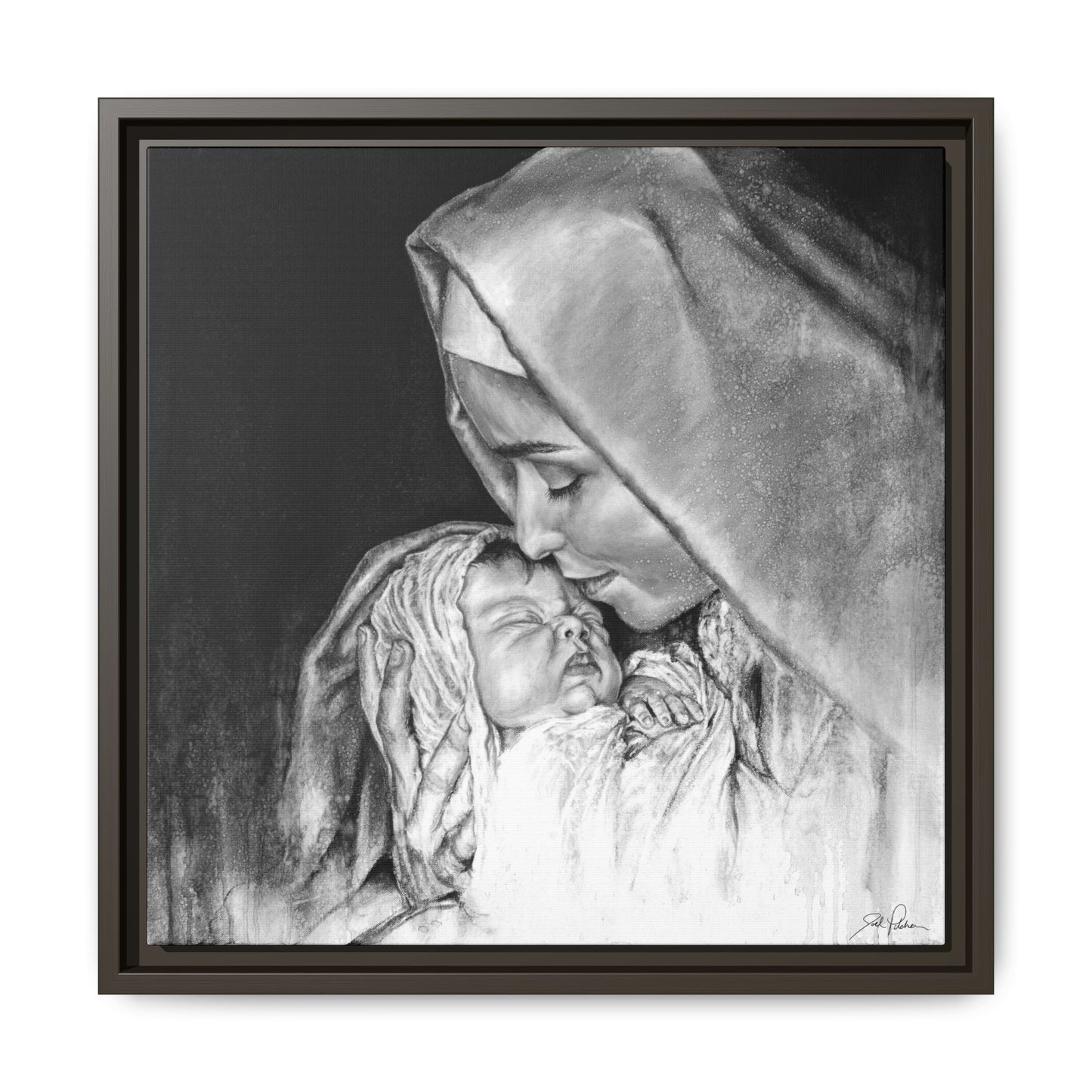 "King of Kings" Framed Canvas