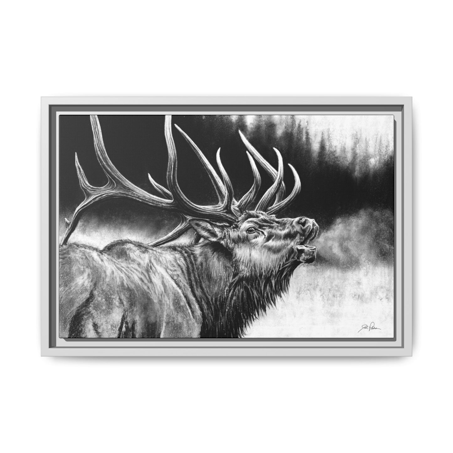 "Autumn Anthem" Framed Canvas