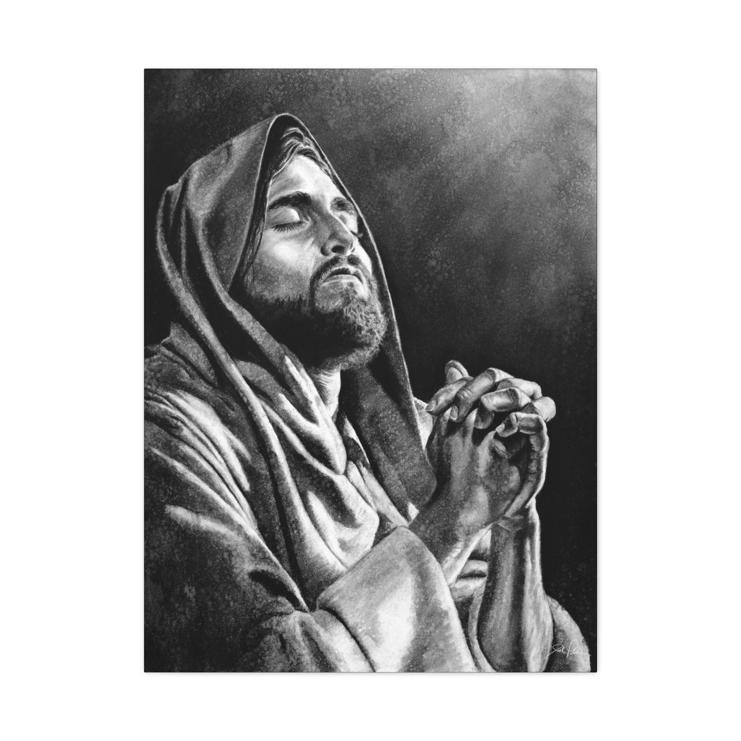 "Thy Will Be Done" Stretched Canvas