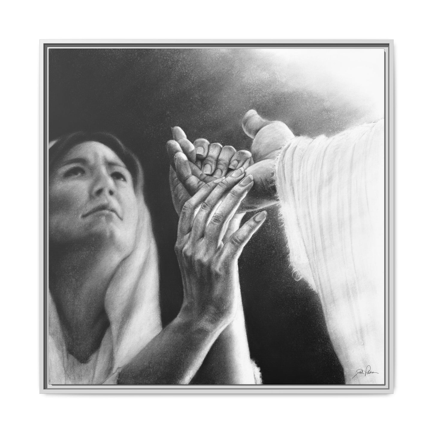 "Be of Good Comfort" Framed Canvas