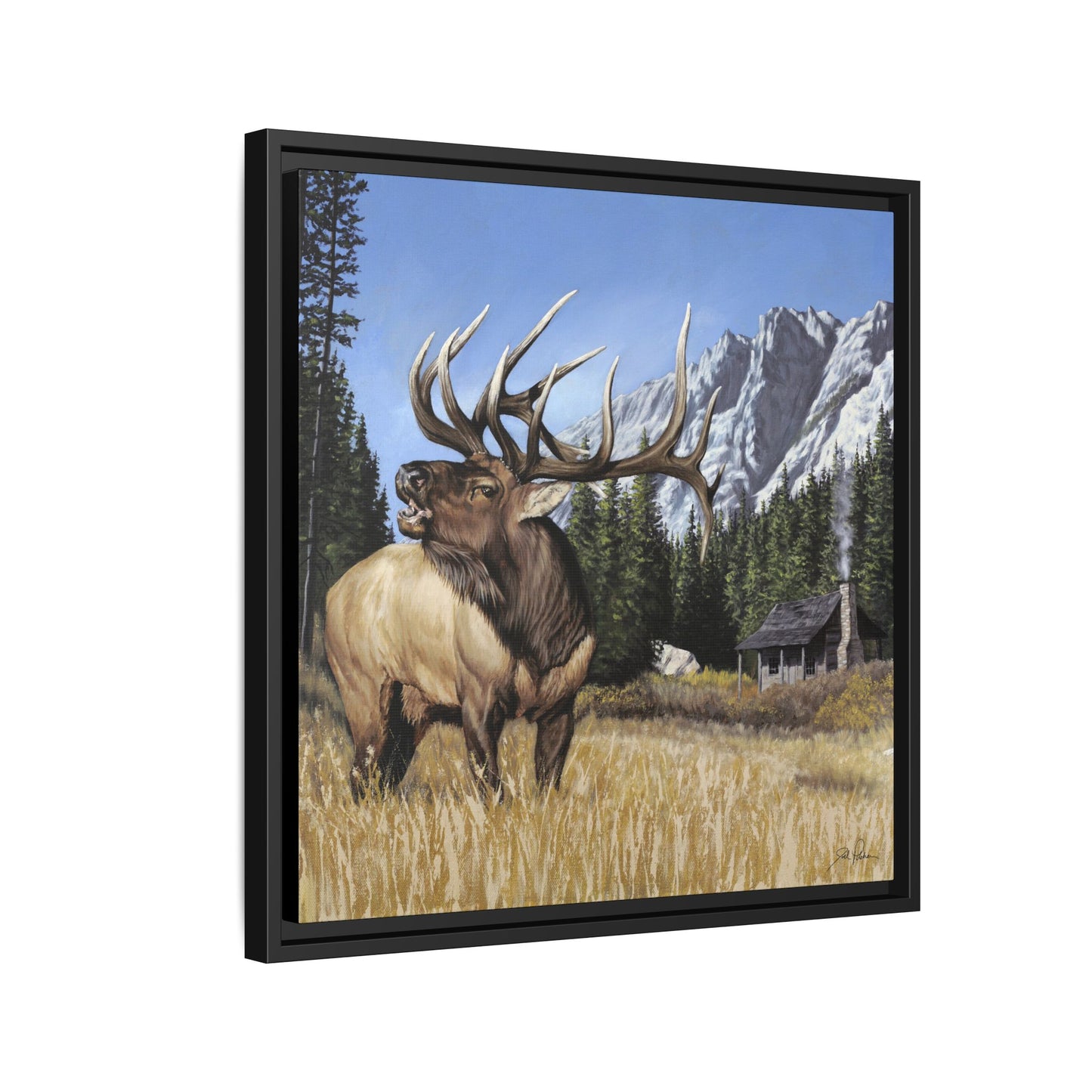 "Sanctuary" Framed Canvas