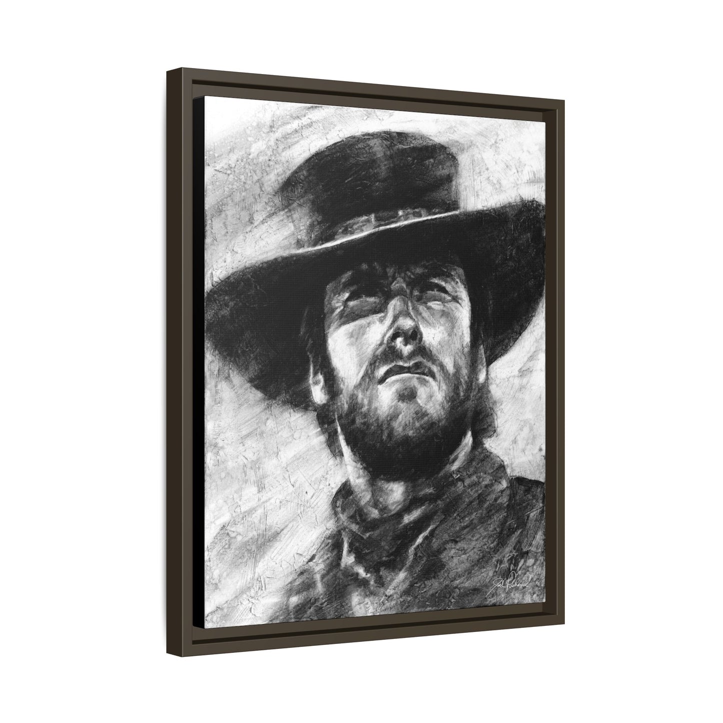 "Eastwood" Framed Canvas