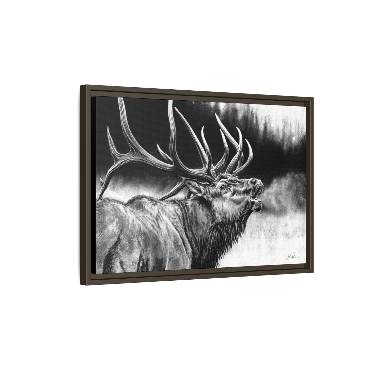 "Autumn Anthem" Framed Canvas
