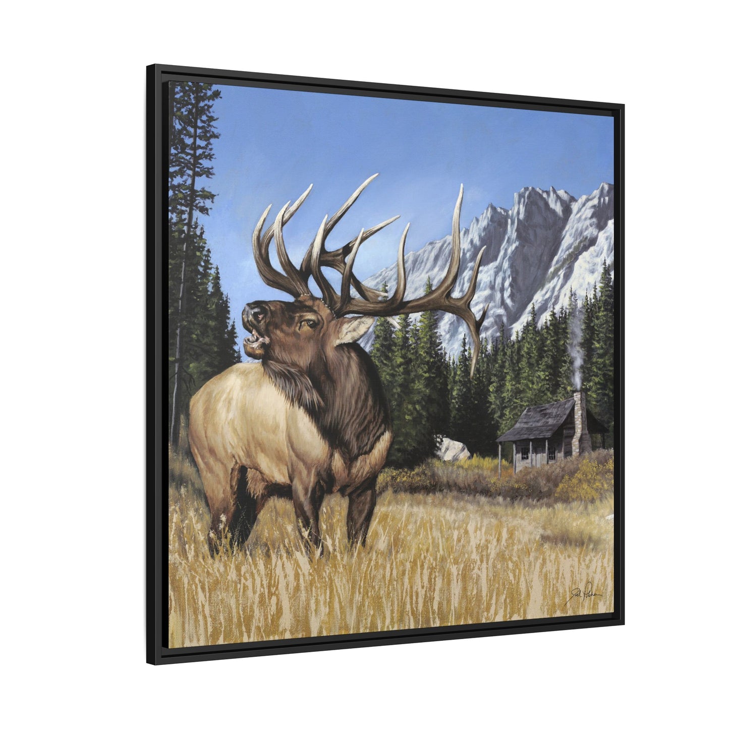 "Sanctuary" Framed Canvas