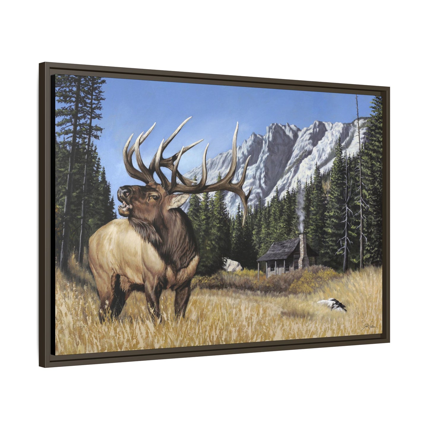 "Sanctuary" Framed Canvas