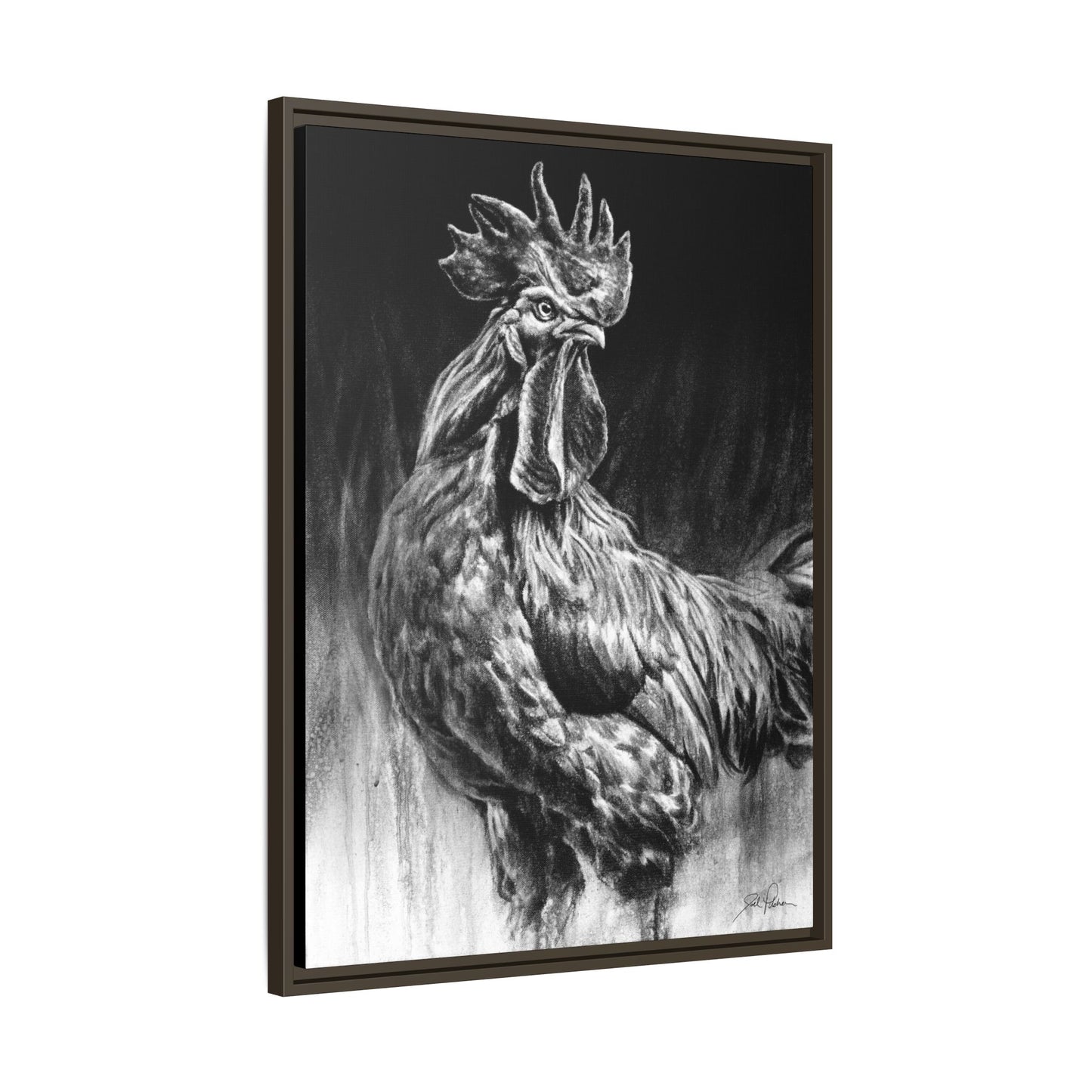 "Yard Boss" Framed Canvas