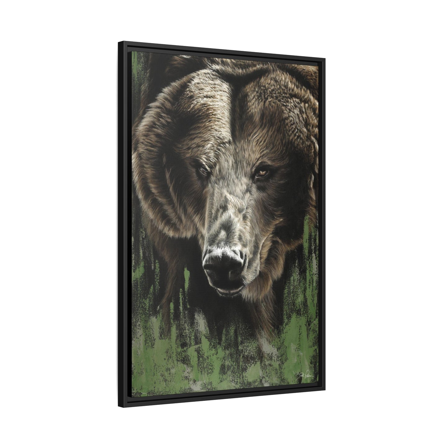 "Beast" Framed Canvas