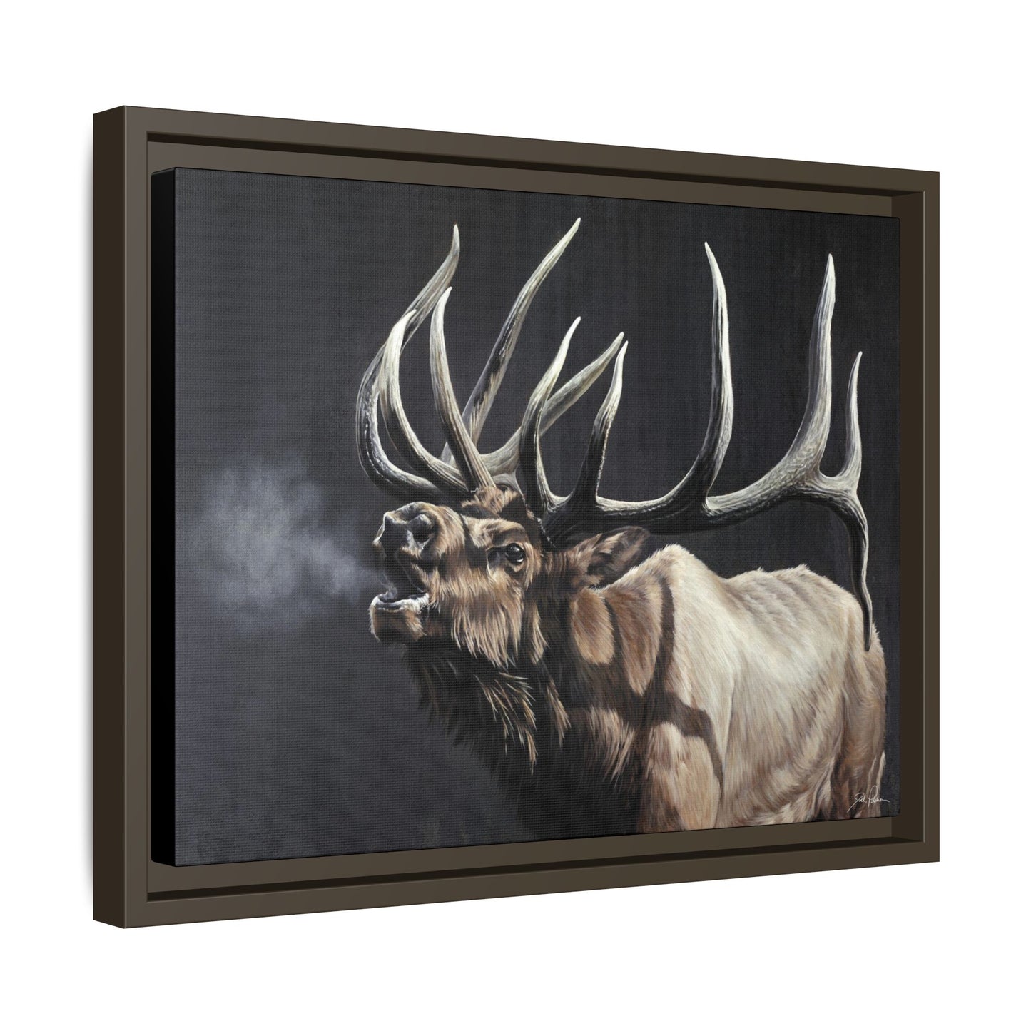"Royal Persuasion" Framed Canvas