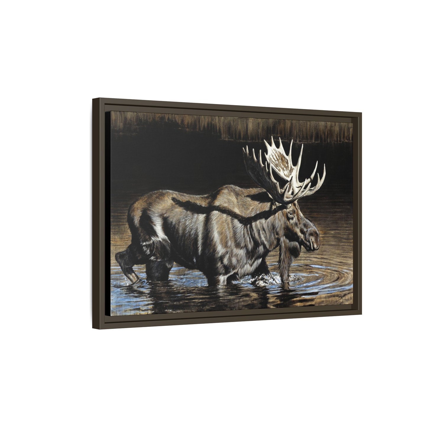 "Big Dipper" Framed Canvas