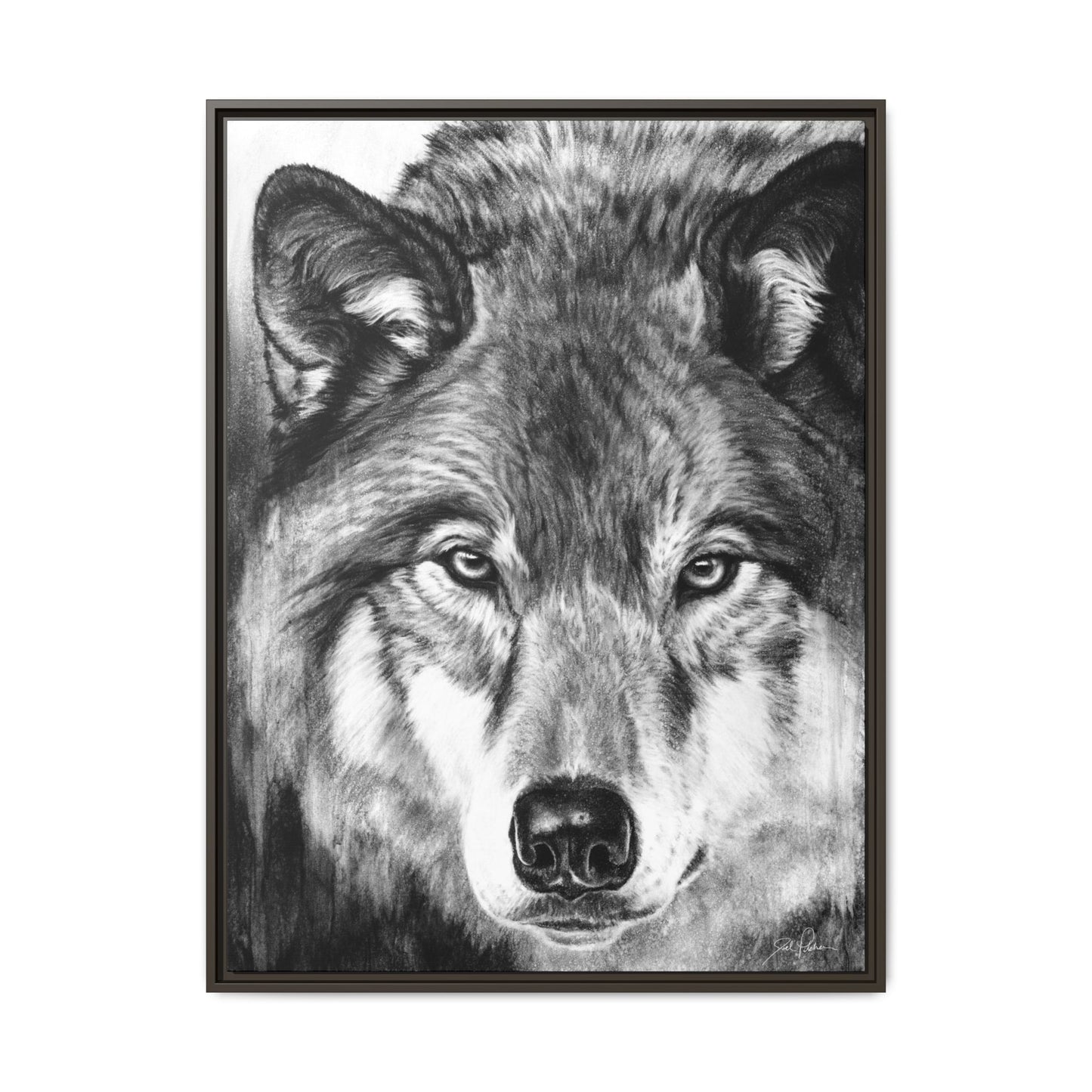 "I See You" Framed Canvas