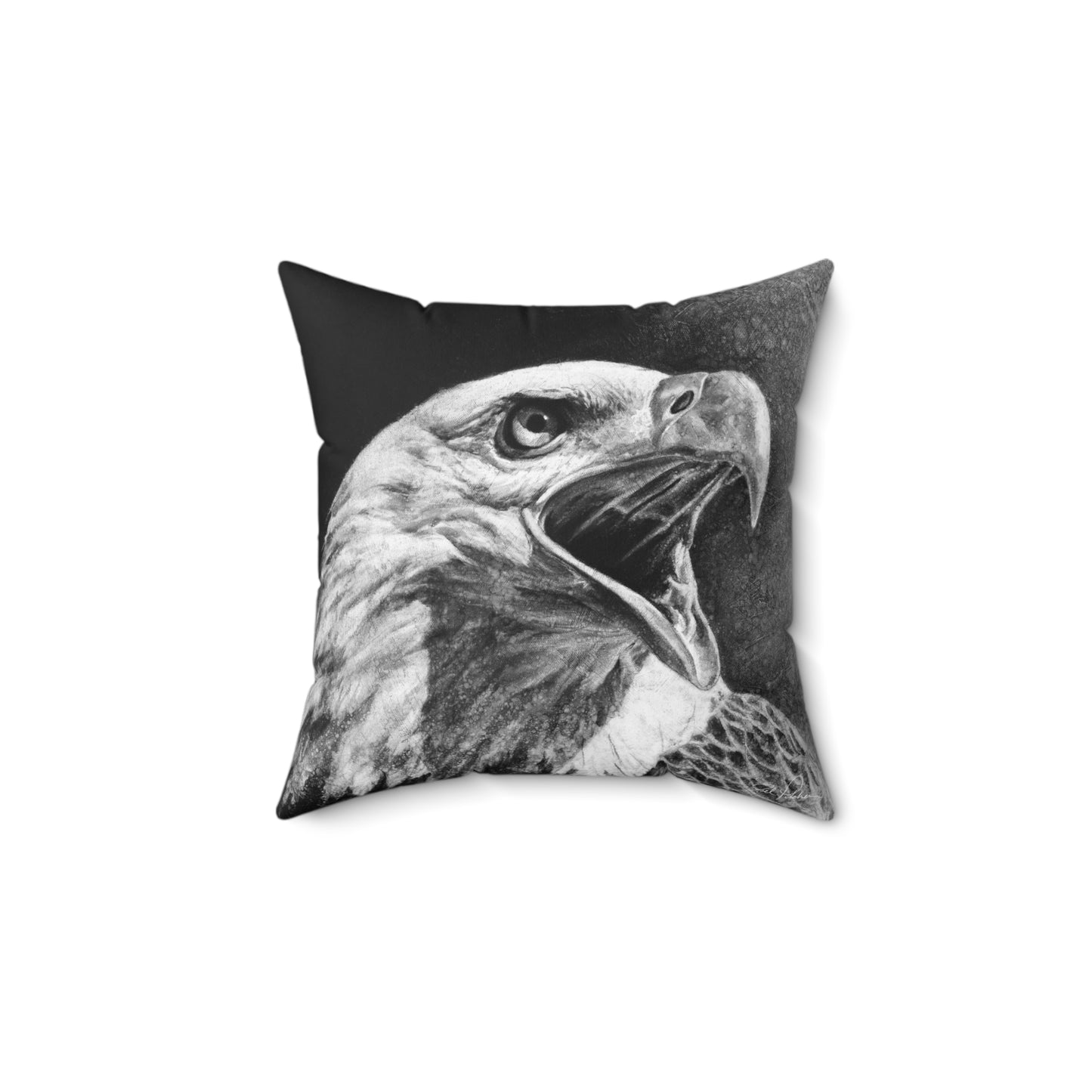 "Bald Eagle" Square Pillow.