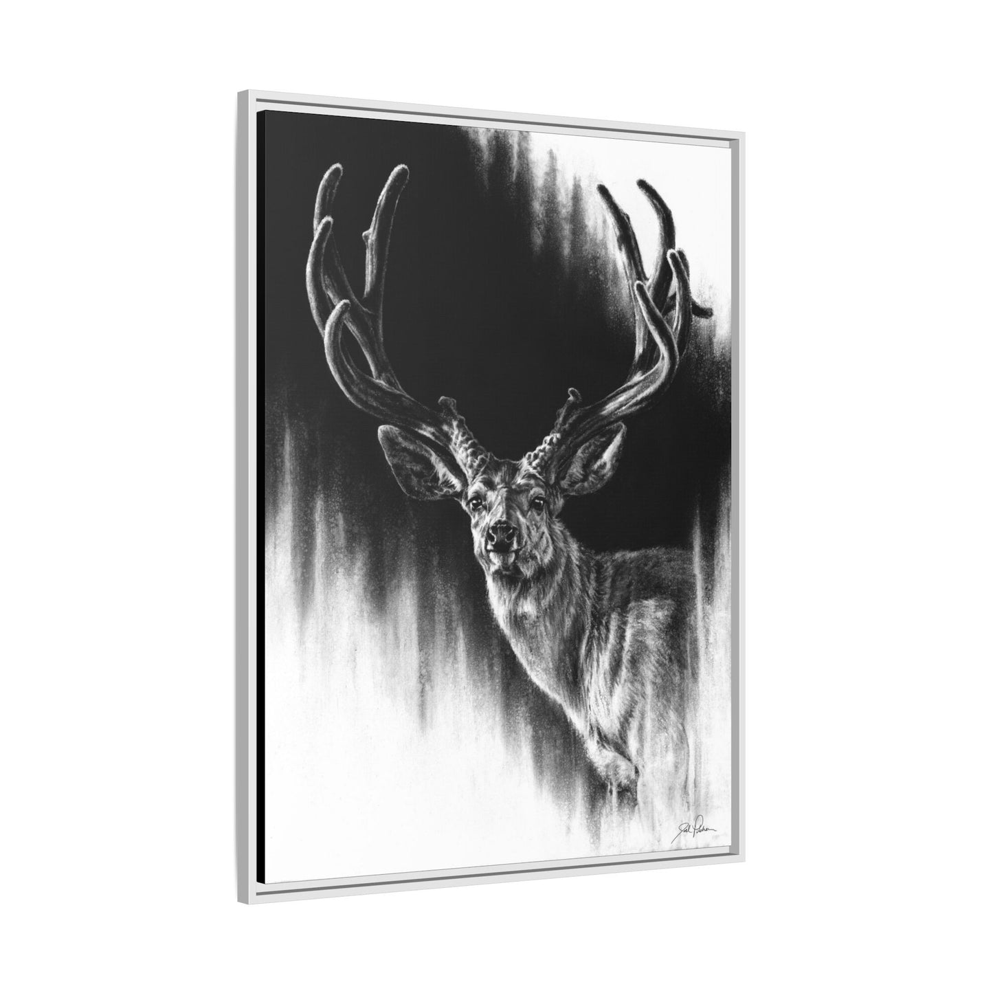 "Summer Swag" Framed Canvas