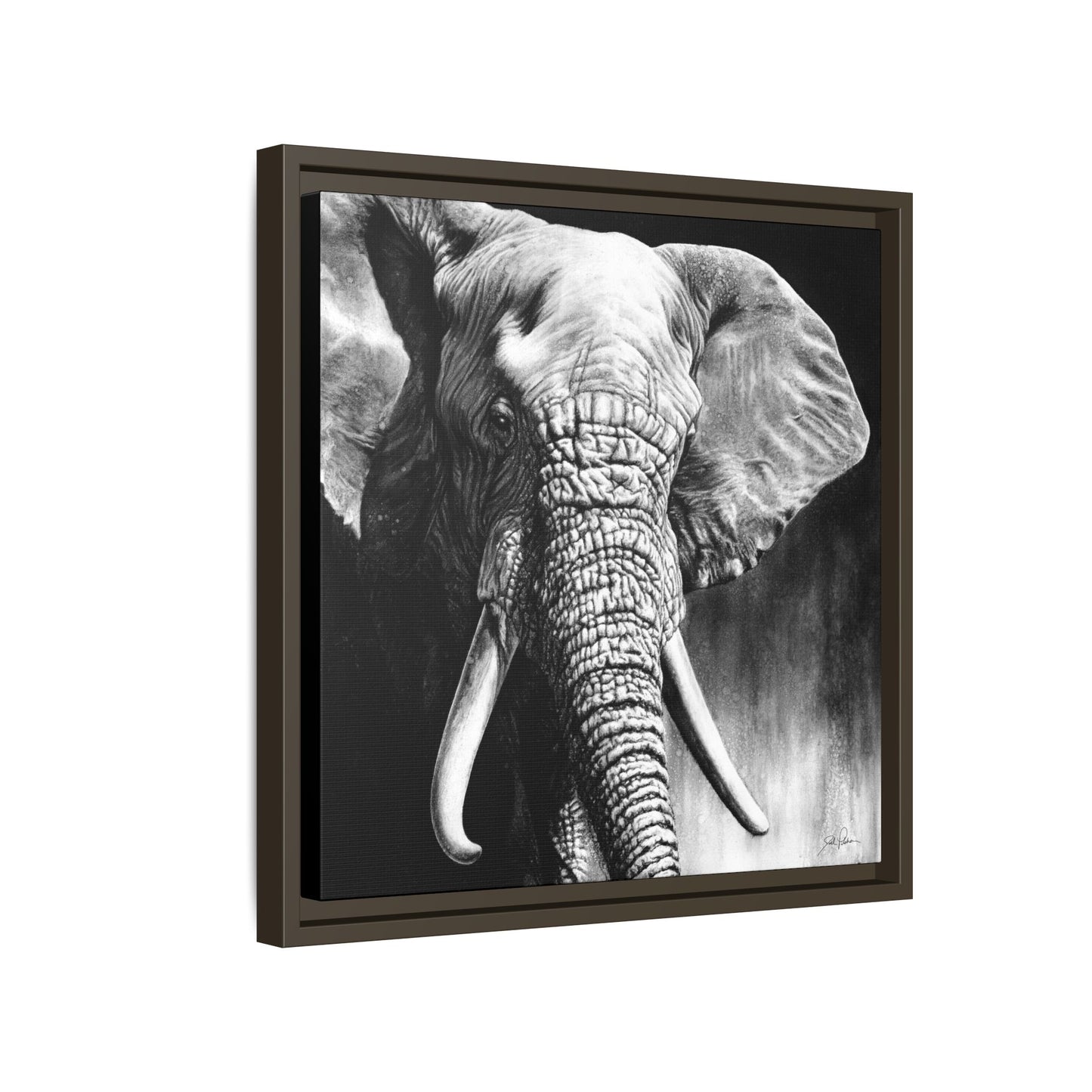 "High & Mighty" Framed Canvas