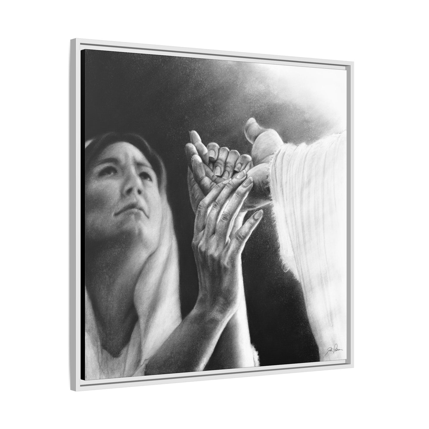 "Be of Good Comfort" Framed Canvas