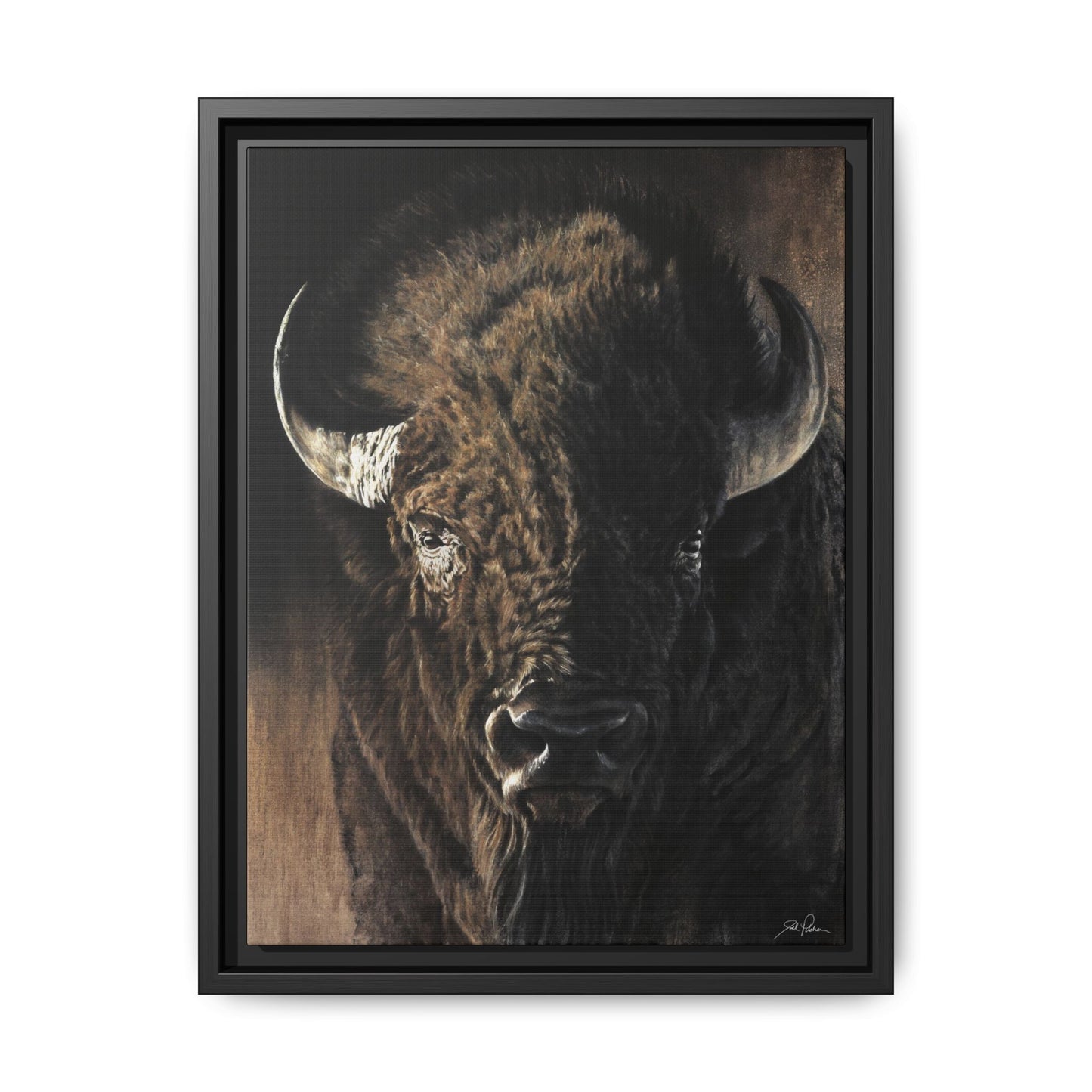 "Living Legend" Framed Canvas