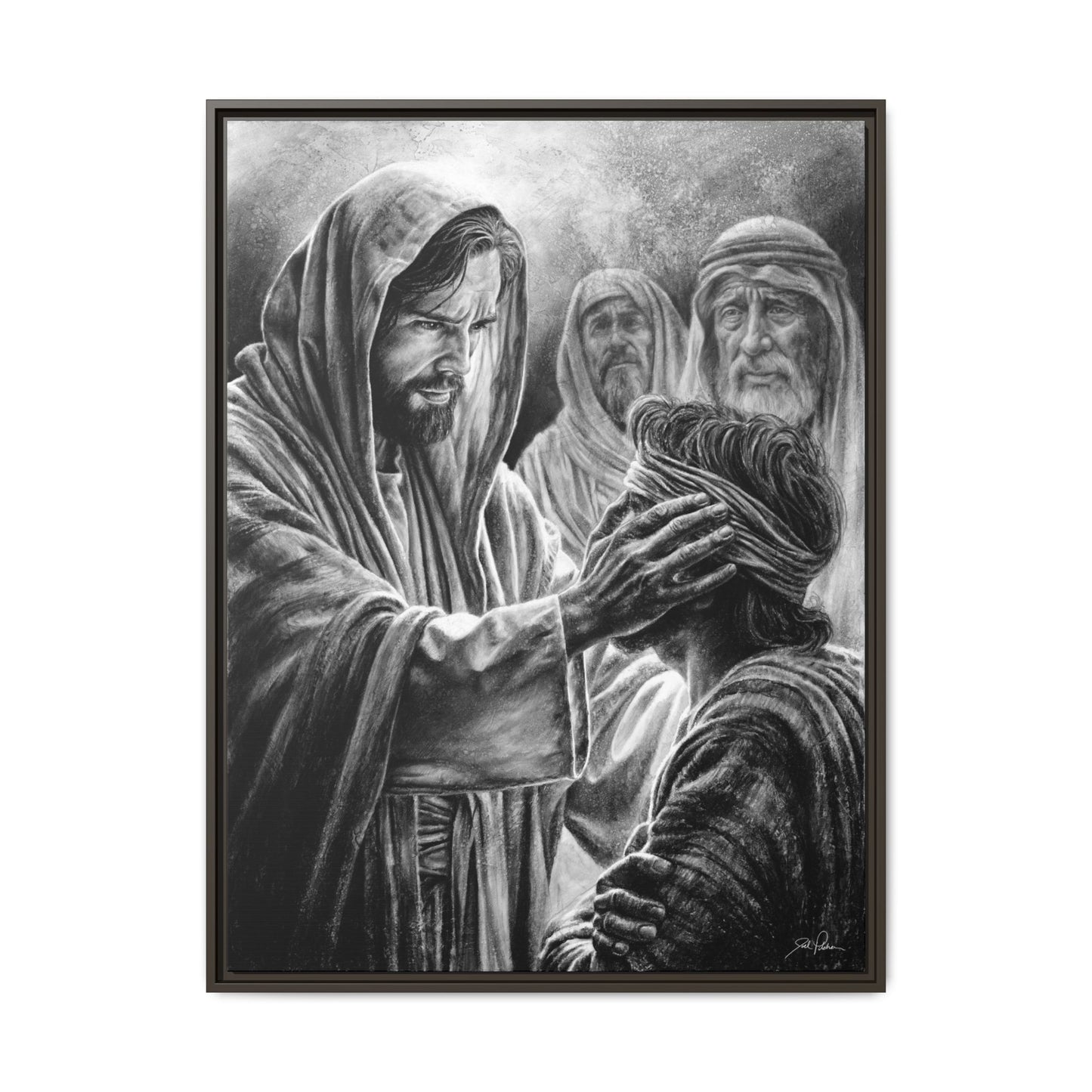 "That We May See" Framed Canvas