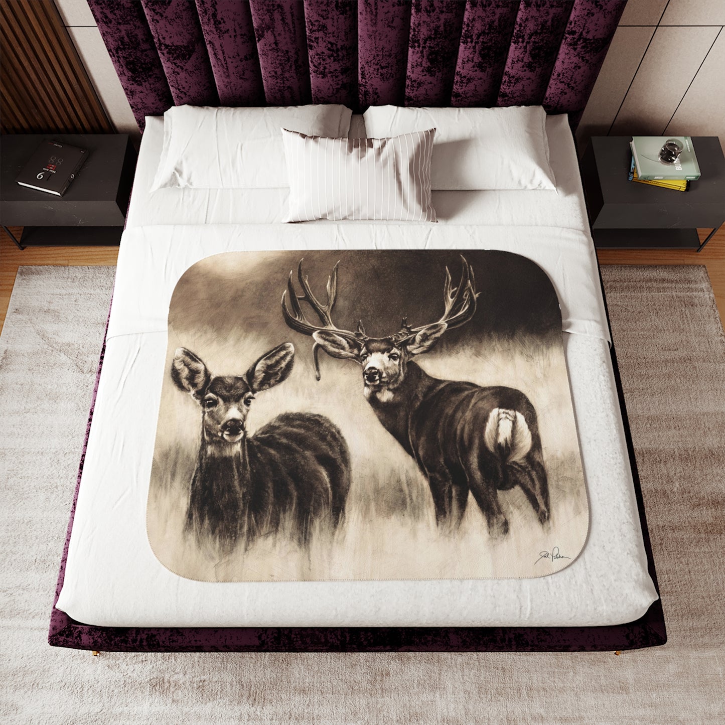 "Couples Retreat" Sherpa Blanket