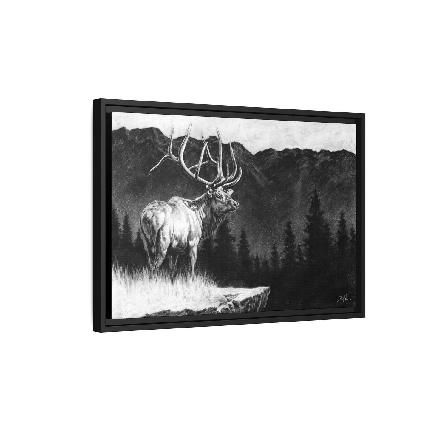 "Relentless" Framed Canvas
