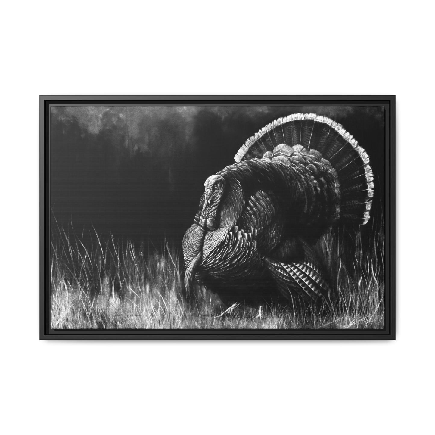 "Light It Up" Framed Canvas