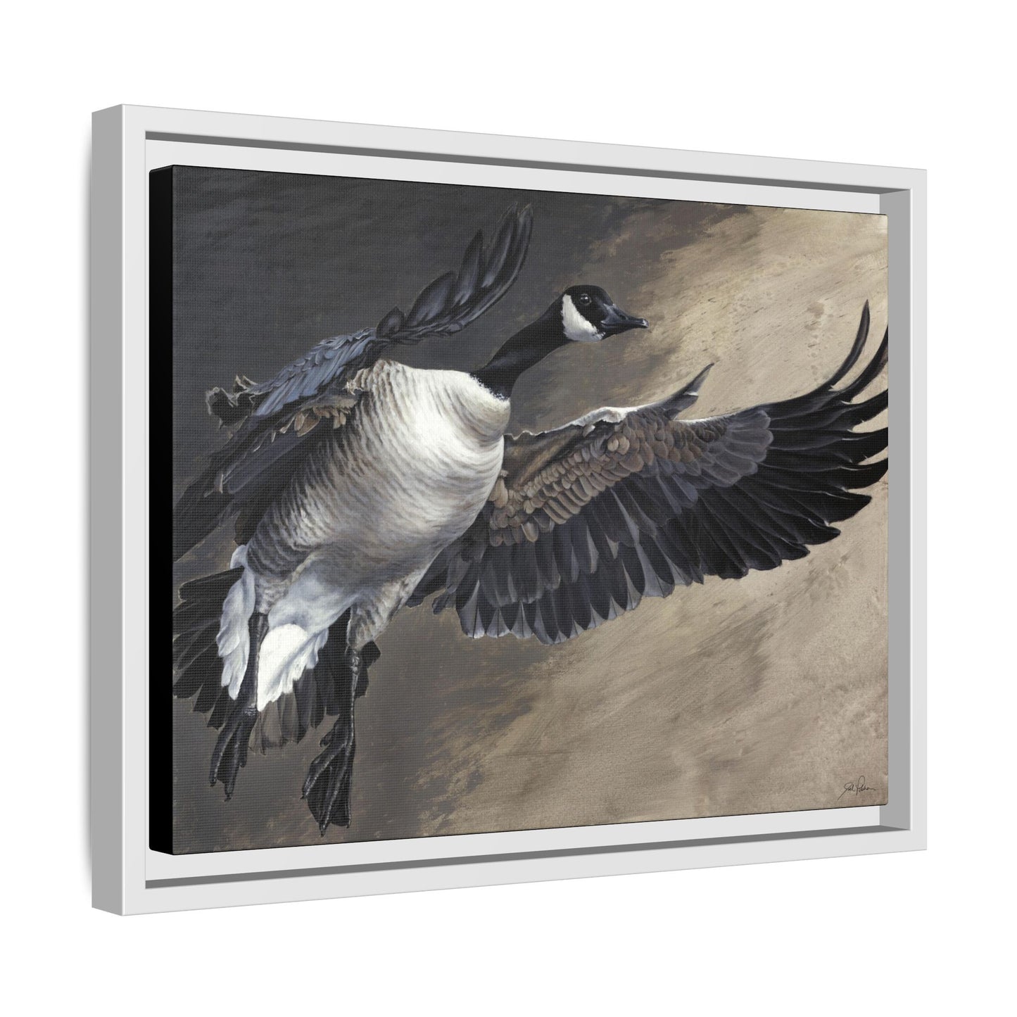 "Homeward Bound" Framed Canvas