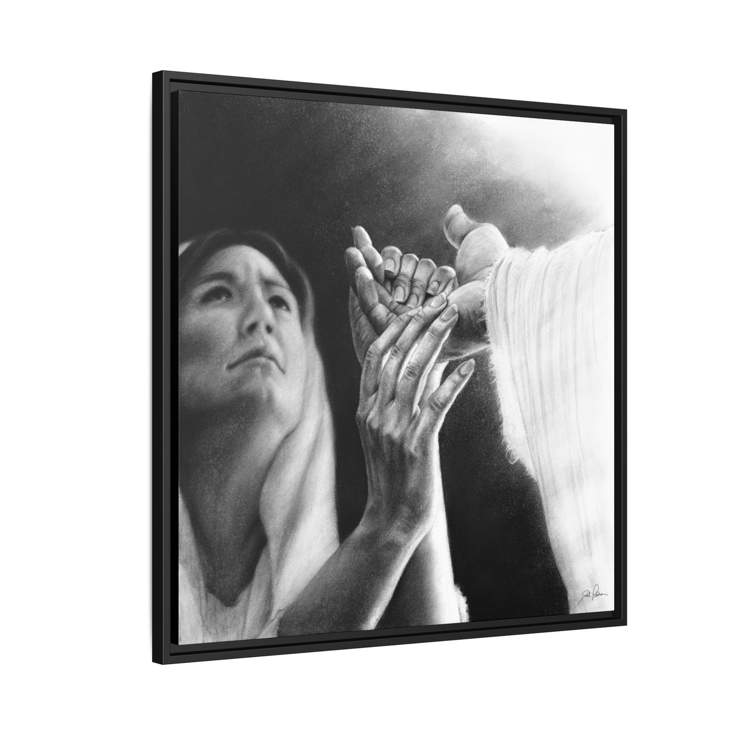 "Be of Good Comfort" Framed Canvas