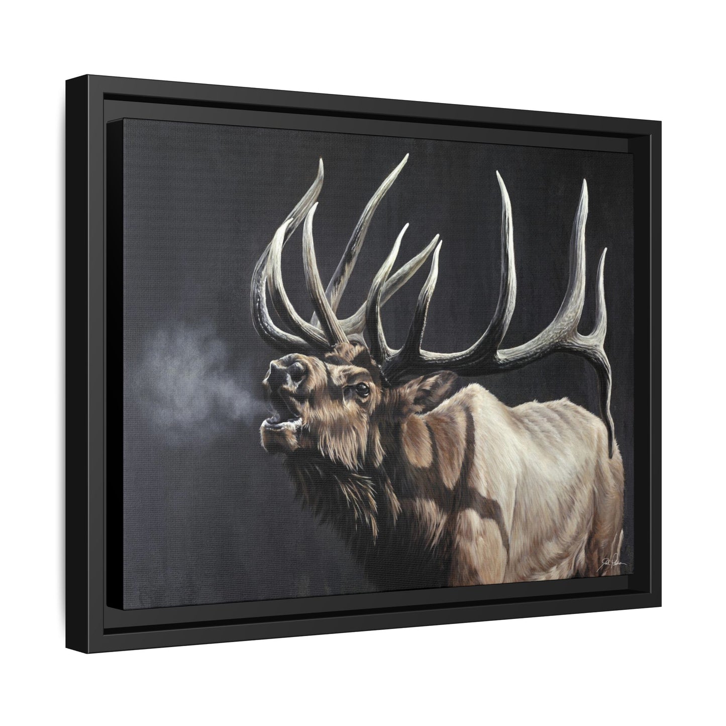 "Royal Persuasion" Framed Canvas