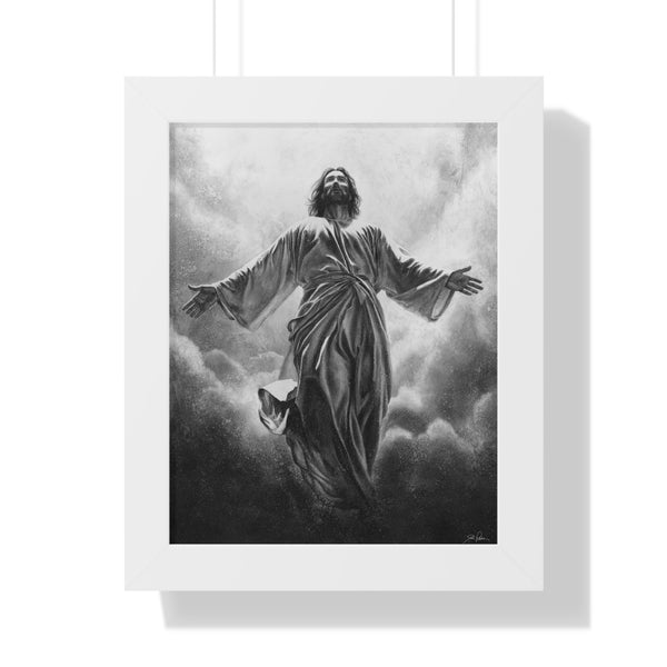 "In His Glory" Framed Paper Print